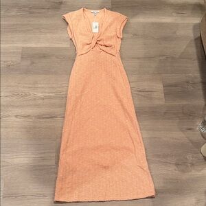 10 Crosby Derek Lam Peach Maxi Dress